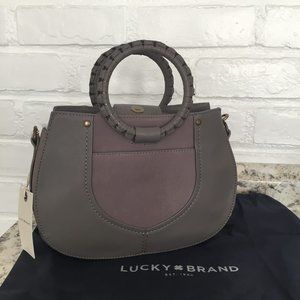 NWT Lucky Brand Leta Crossbody - Titanium